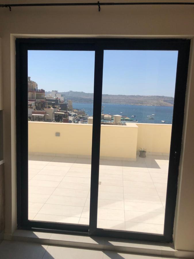 The Sea Across The Road Penthouse 5 Apartment St. Paul's Bay Exterior foto